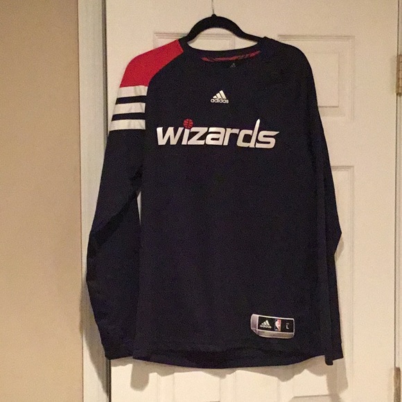 adidas Other - Men’s Adidas Washington Wizards warm-up shirt